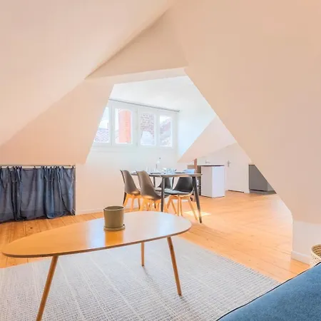 Bright One Bedroom Next To Wazemmes Market Apartmán Lille